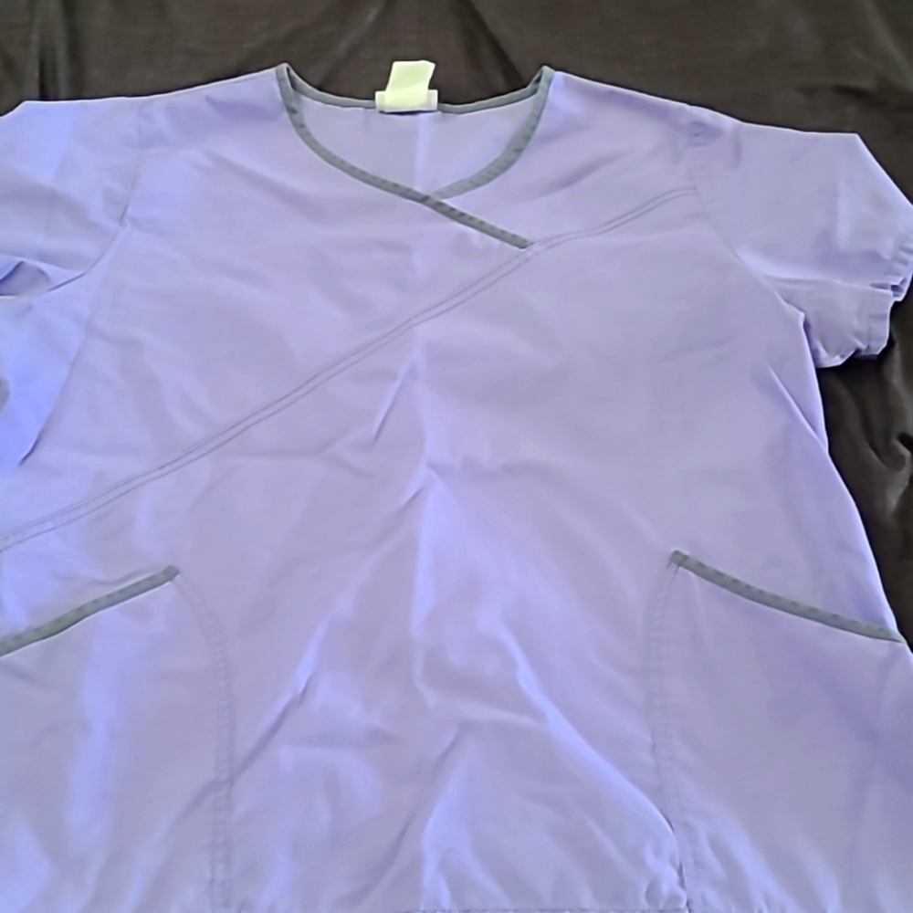 Purple Scub Top